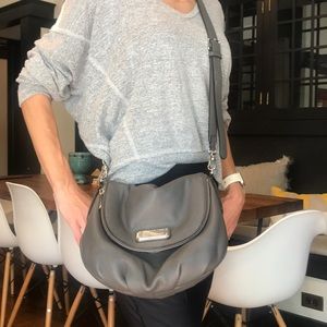 Marc by Marc Jacobs gray crossbody bag